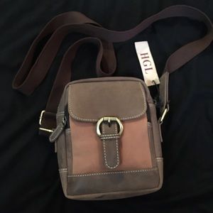 HGL handcrafted Genuine Leather Bag NWT Germany